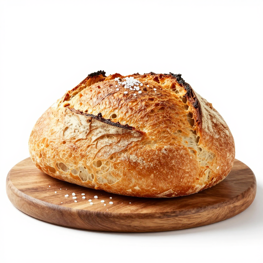Artisanal Sourdough Bread Loaf