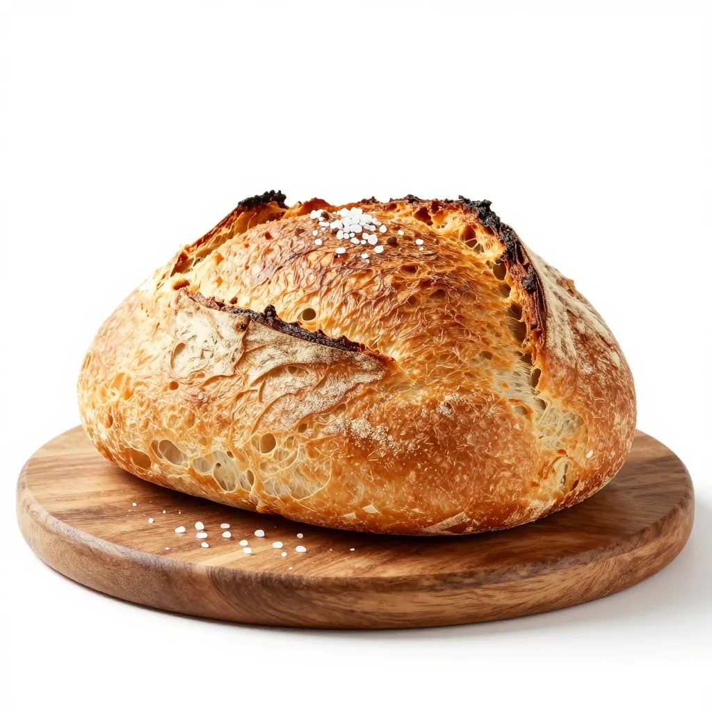Artisanal Sourdough Bread Loaf