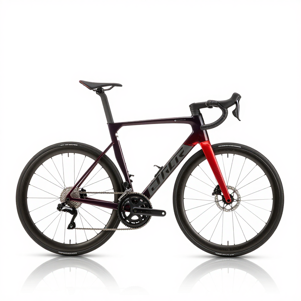 Echo Carbon Road Bike with Aerodynamic Design and High-Performance Components