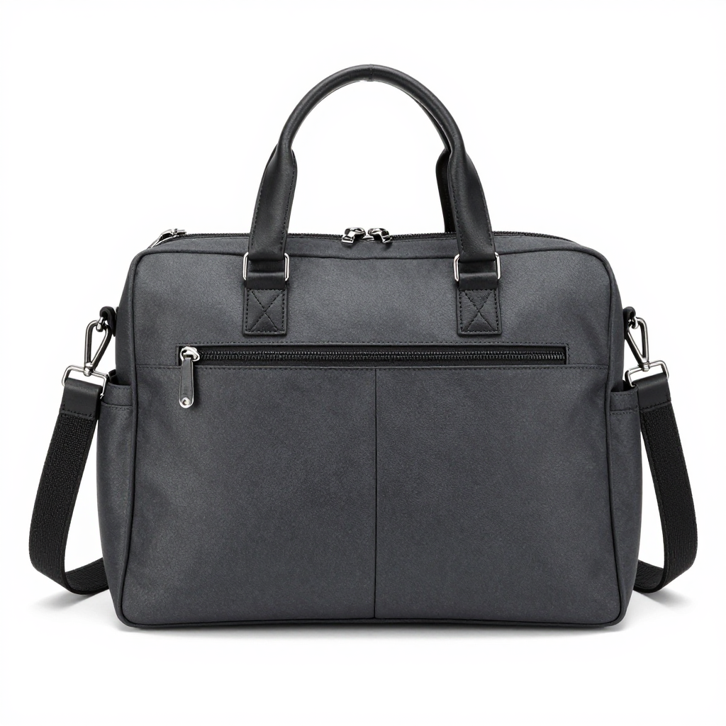 Monogrammed Leather Tote