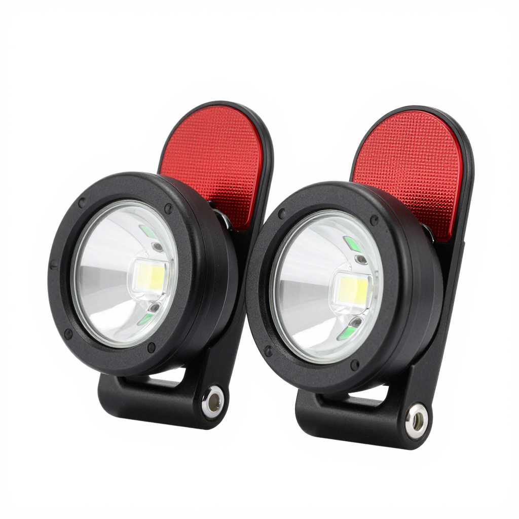 Urban Pedal Reflective Lights for Enhanced Night Visibility