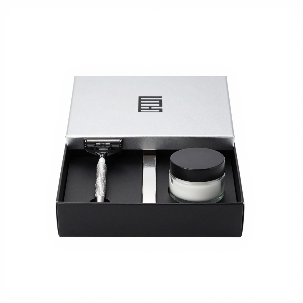 Stainless Steel Shaving Kit