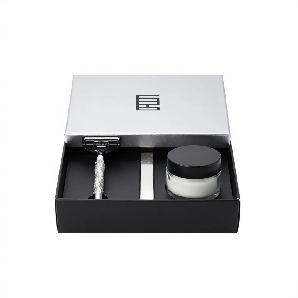 Stainless Steel Shaving Kit