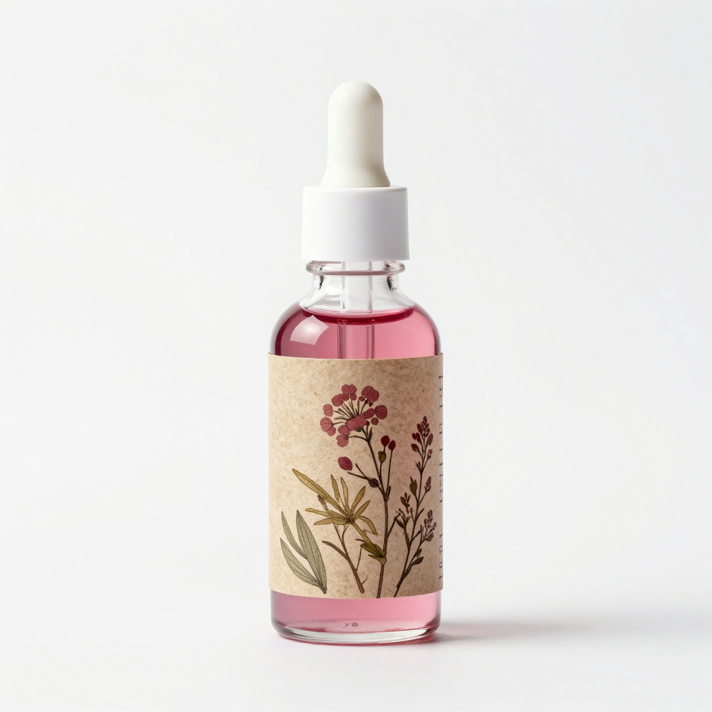 PurePetal Organic Facial Serum with Natural Botanical Extracts for Radiant Skin