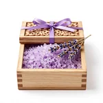 Lush Lavender Bath Salts for Deep Relaxation and Natural Skincare - 1