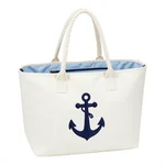 Navy Nylon Backpack - 2