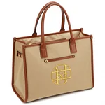 Natural Woven Basket Tote - 2