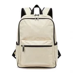 Modern Canvas Backpack with Pockets - 1